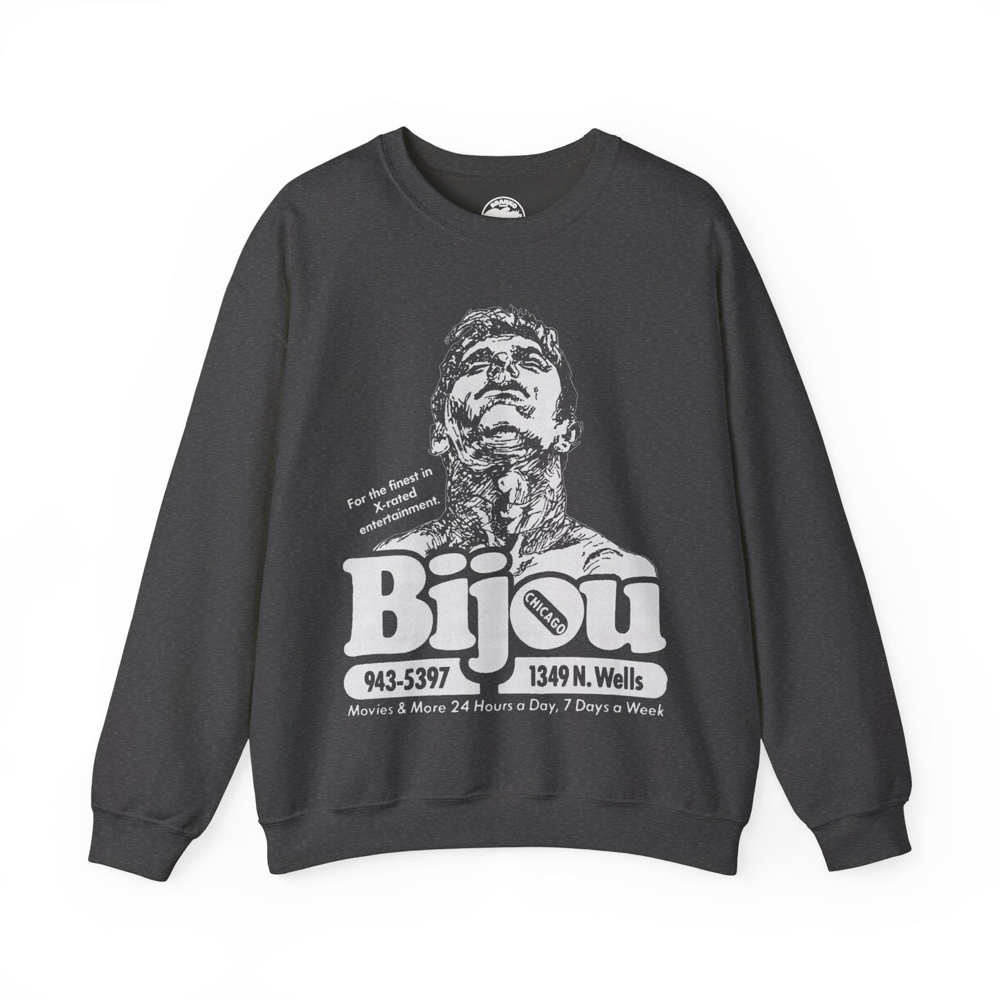 Bijou Theater Chicago Sweatshirt (Chicago Gay Porno Theater/1970-2015)