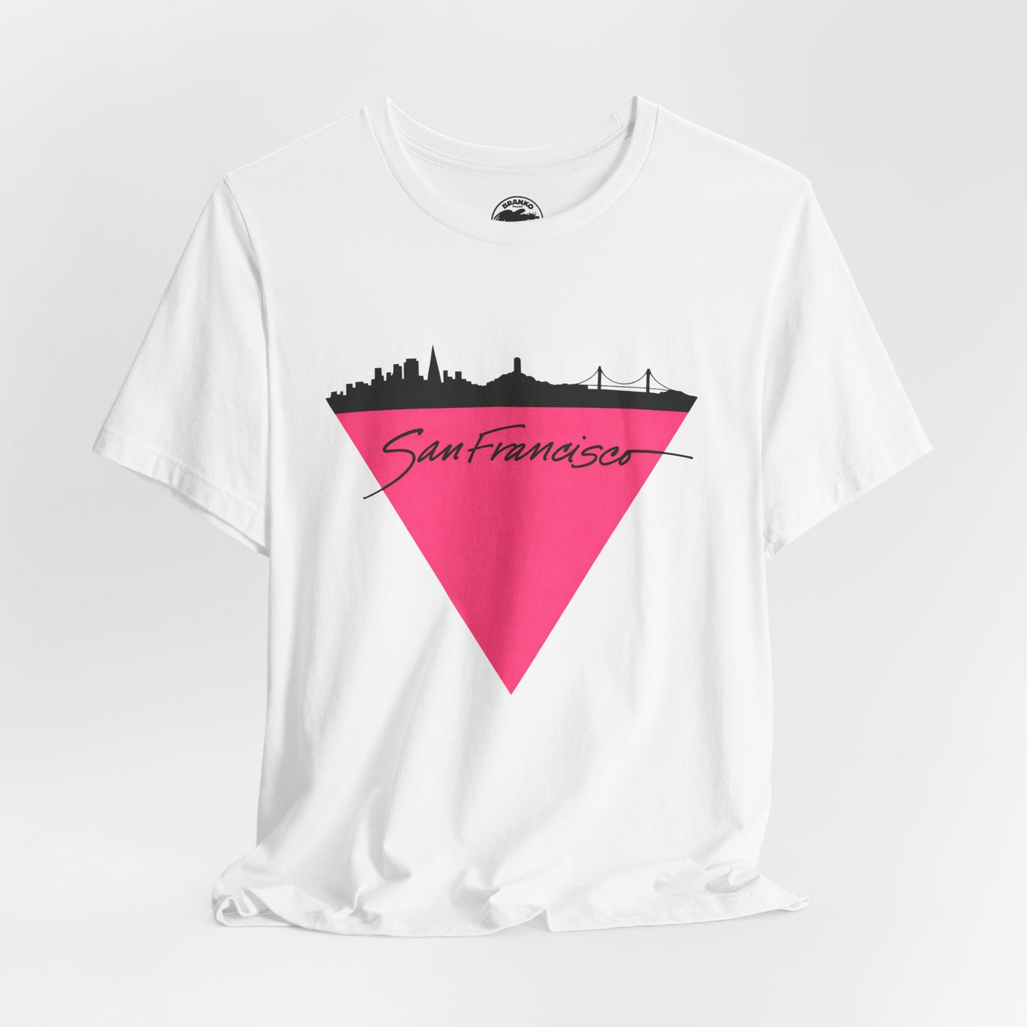 San Francisco (Replica 80's Pink Triangle Gay Pride Tee)