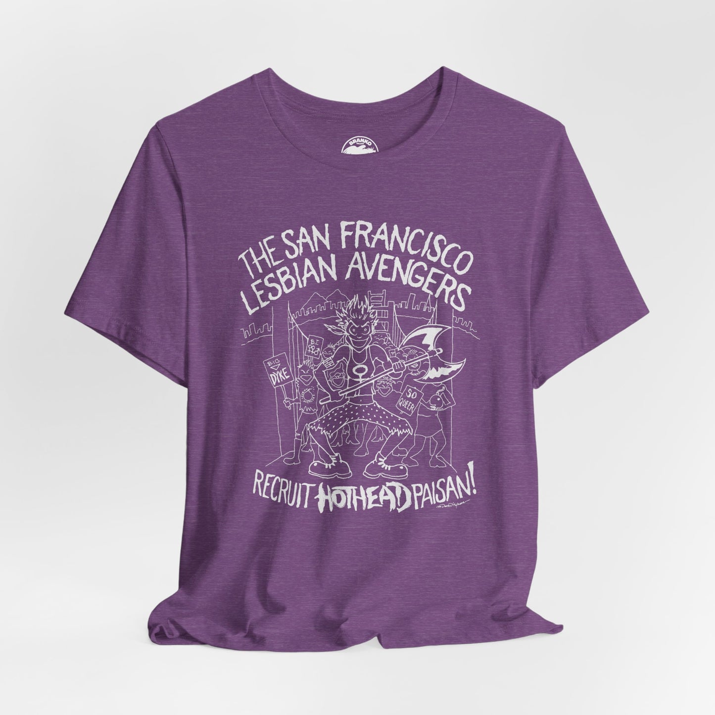 San Francisco Lesbian Avengers (Replica Protest Shirt/Mid-90's)