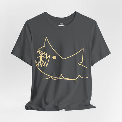 Jaws Shark on Chalkboard (Jaws Shark/Jaws Shirt)