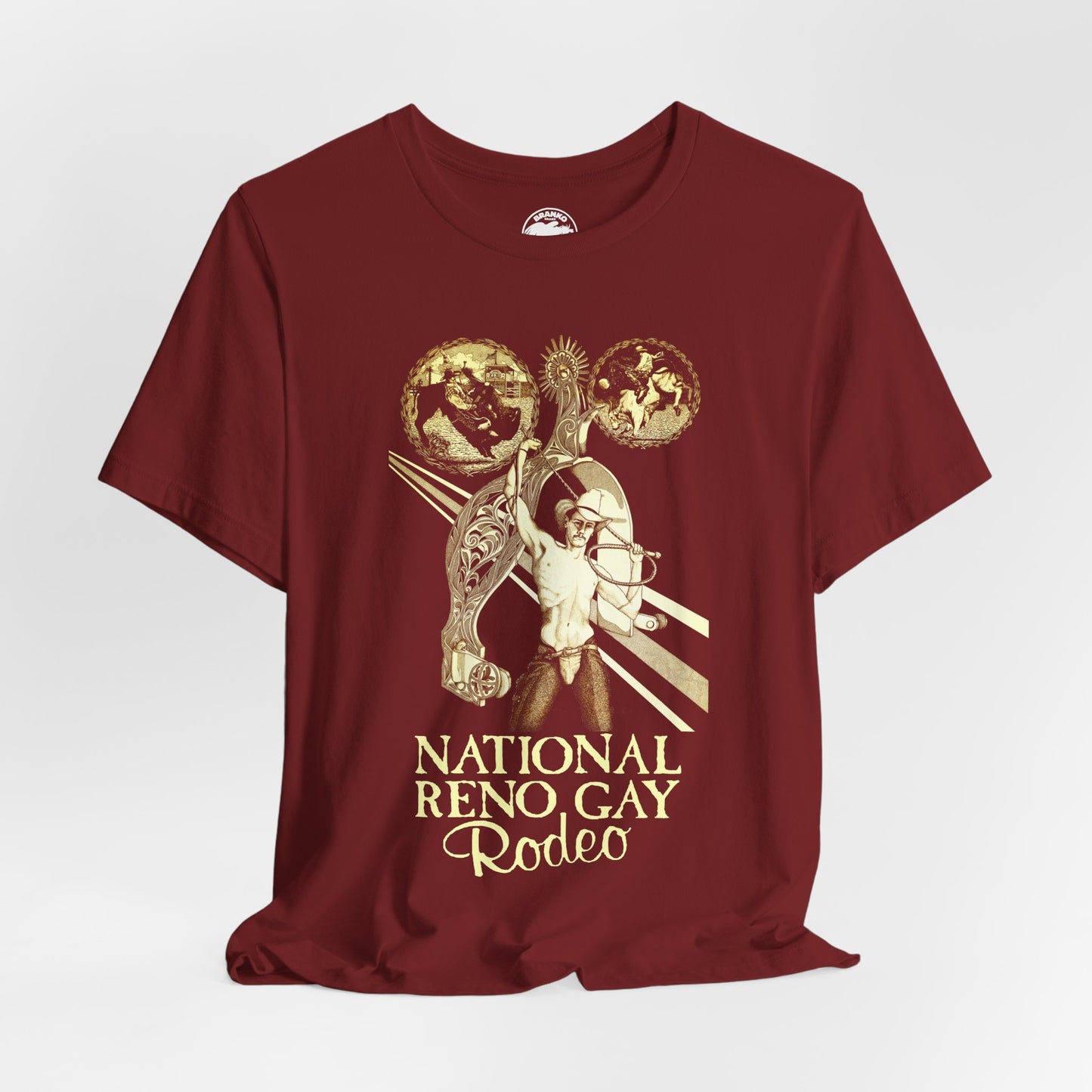 National Reno Gay Rodeo (Replica 80's Souvenir Shirt/Gay Cowboys)