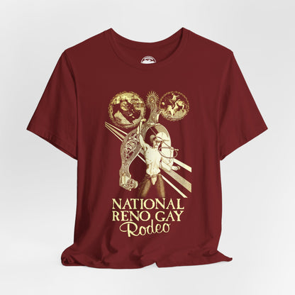 National Reno Gay Rodeo (Replica 80's Souvenir Shirt/Gay Cowboys)