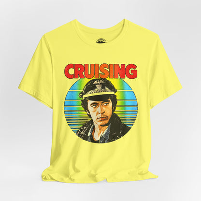 Cruising (70's Style Graphic with Vintage Print Effect/Al Pacino/William Friedkin)
