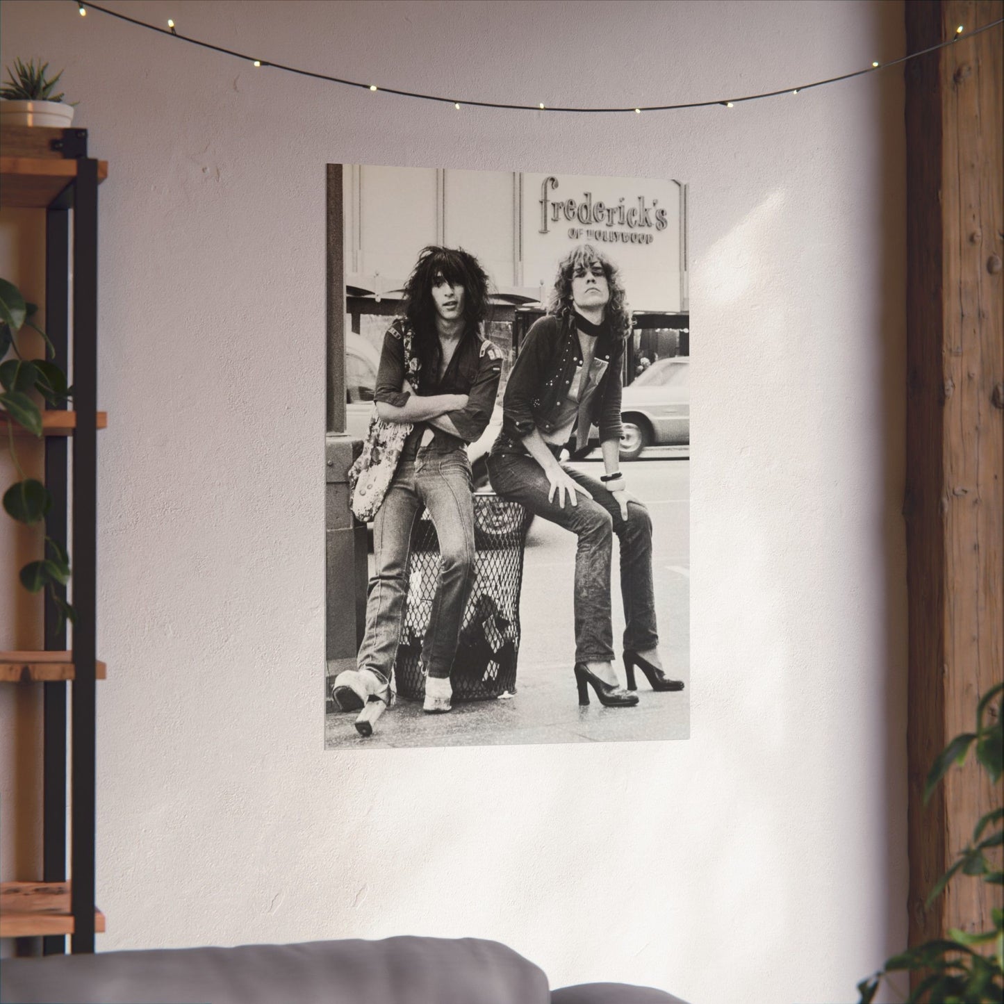 Johnny Thunders and David Johansen (New York Dolls Poster)