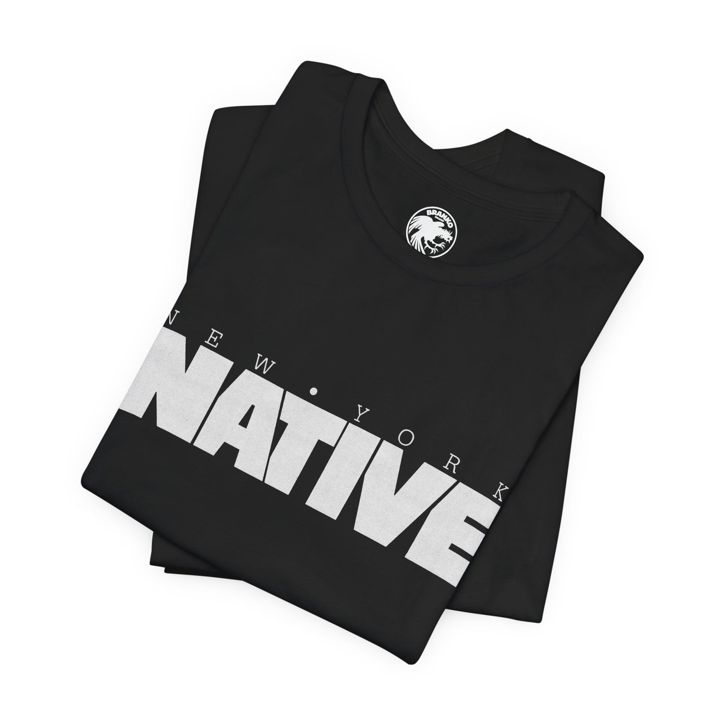 New York Native (Replica Promo T-Shirt with Vintage Print Effect/New York Gay Newspaper)