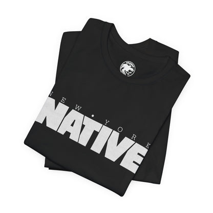 New York Native (Replica Promo T-Shirt with Vintage Print Effect/New York Gay Newspaper)