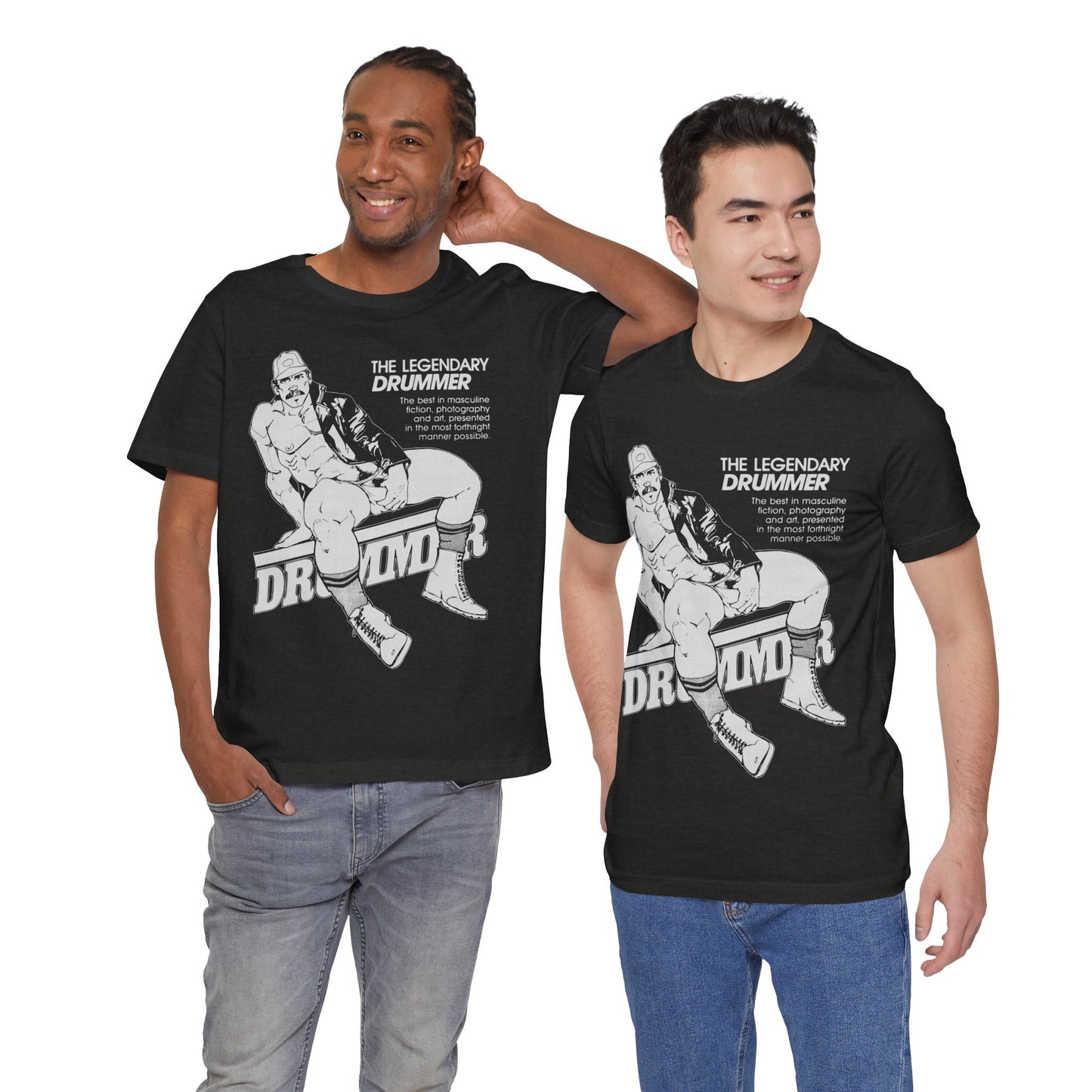 Drummer Magazine (Early 80's Replica Promo Tee)