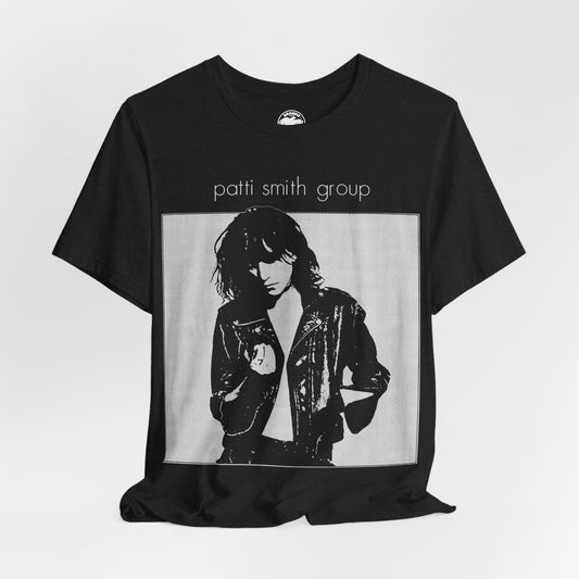 Patti Smith (Replica Late 70's Patti Smith Group Promo Tee/Patti Smith Shirt)