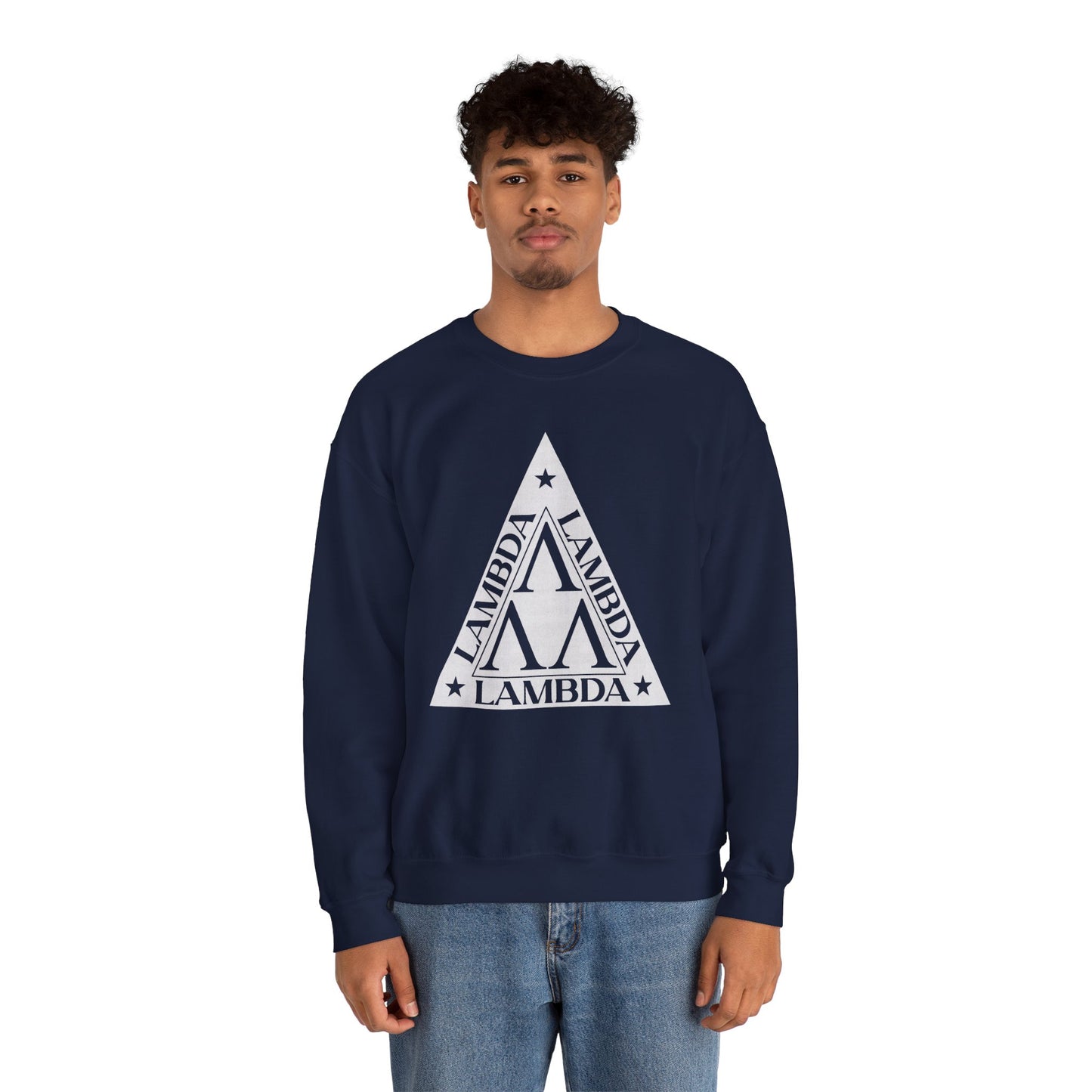 Lambda Lambda Lambda Sweatshirt  (Revenge of the Nerds Shirt/Tri-Lam)