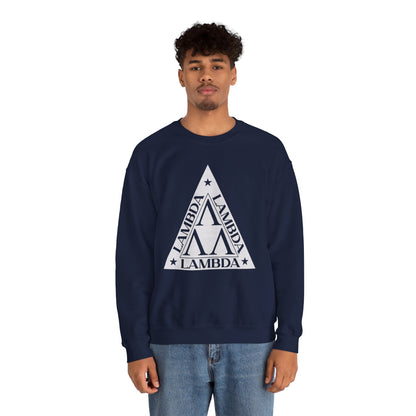 Lambda Lambda Lambda Sweatshirt  (Revenge of the Nerds Shirt/Tri-Lam)