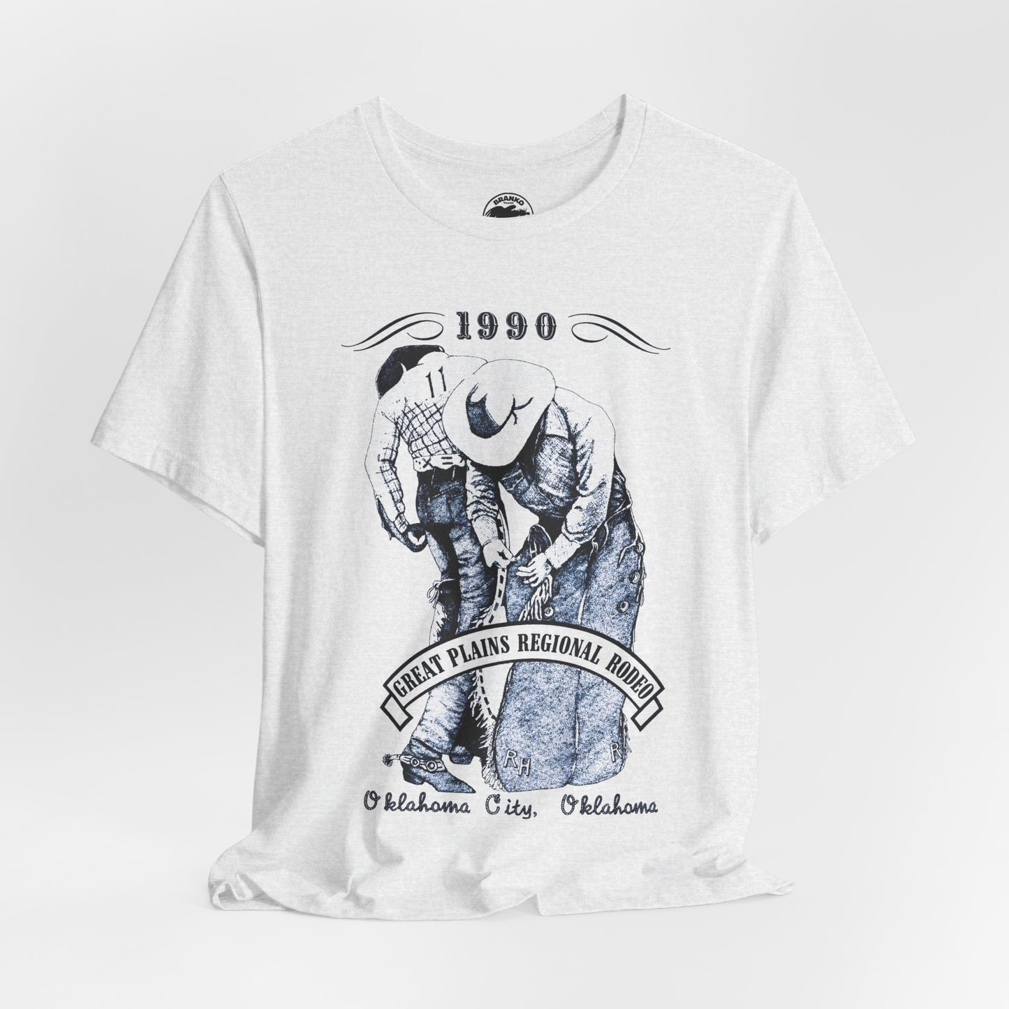 Great Plains Regional Gay Rodeo (Replica 1990 Souvenir Tee/Oklahoma)