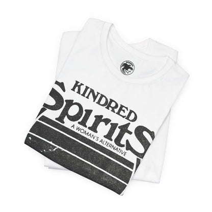 Kindred Spirits (Houston Lesbian Bar/1980-1989/Logo with Vintage Print Effect)