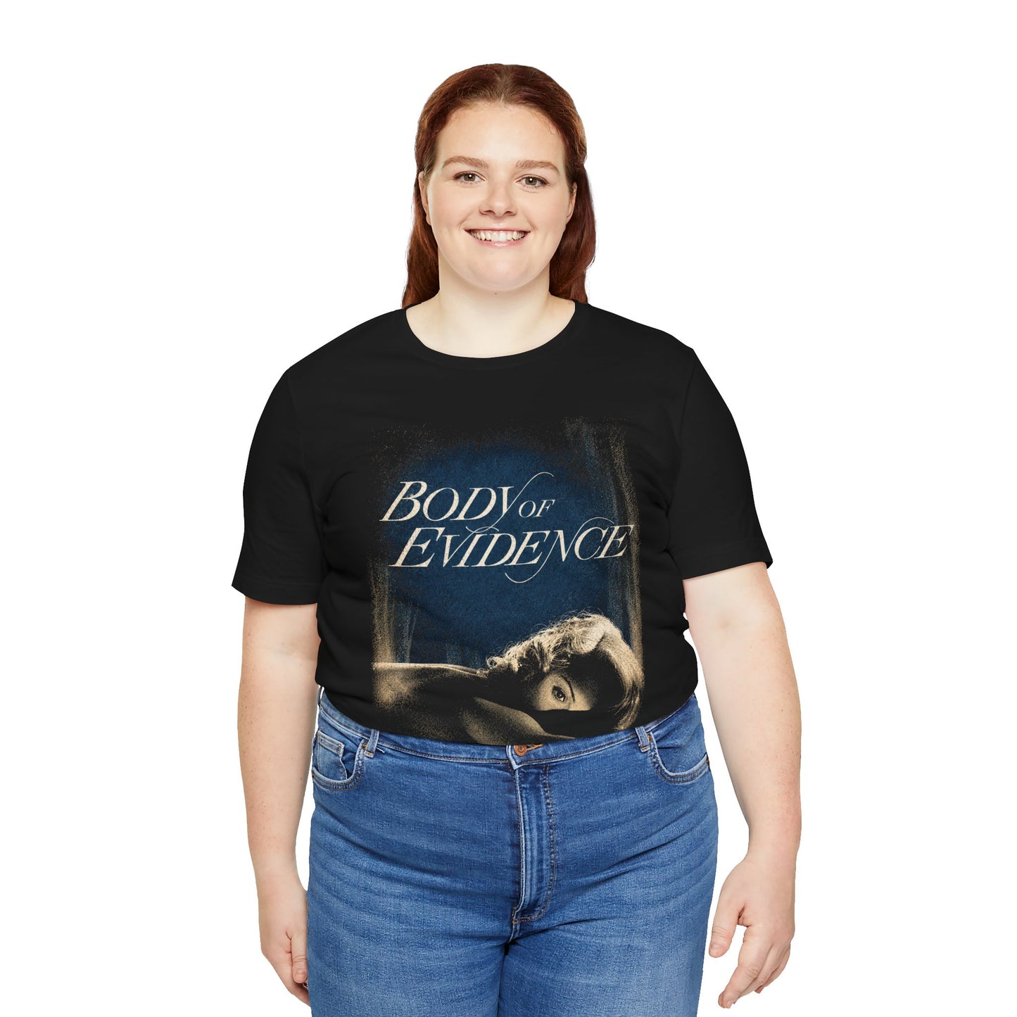 Body of Evidence (Madonna 1993 Film Promo Shirt with Vintage 90's Print Effect/Madonna Shirt/Body of Evidence Madonna)