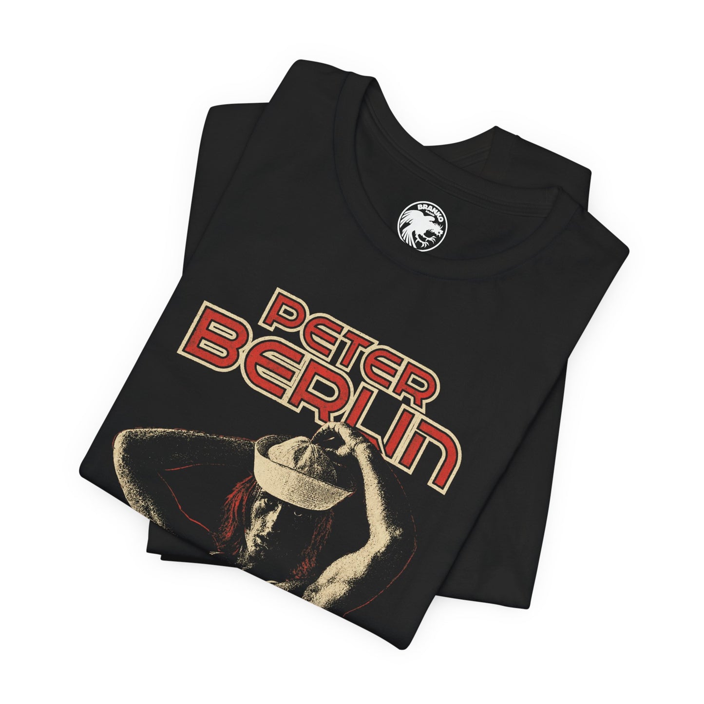 Peter Berlin (70's Style Rock Tee/Gay Porn Legend)