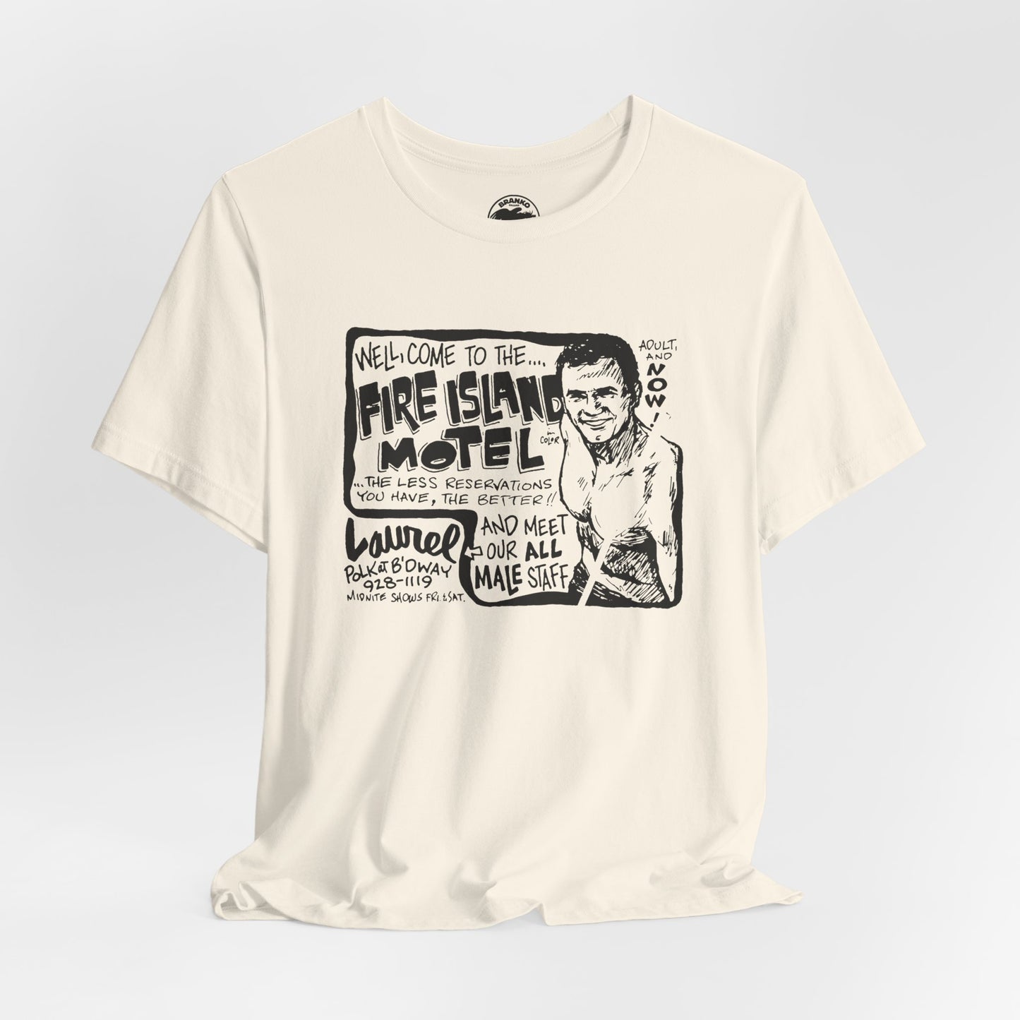 Fire Island Motel/Laurel Gay Theater (70's Gay Porno Ad for Laurel Gay Theater in San Francisco)