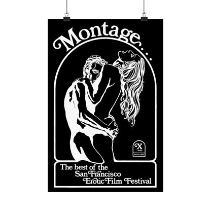 Montage (Best of the San Francisco Erotic Film Festival/70's Adult Film Poster/Vintage Porn Poster)