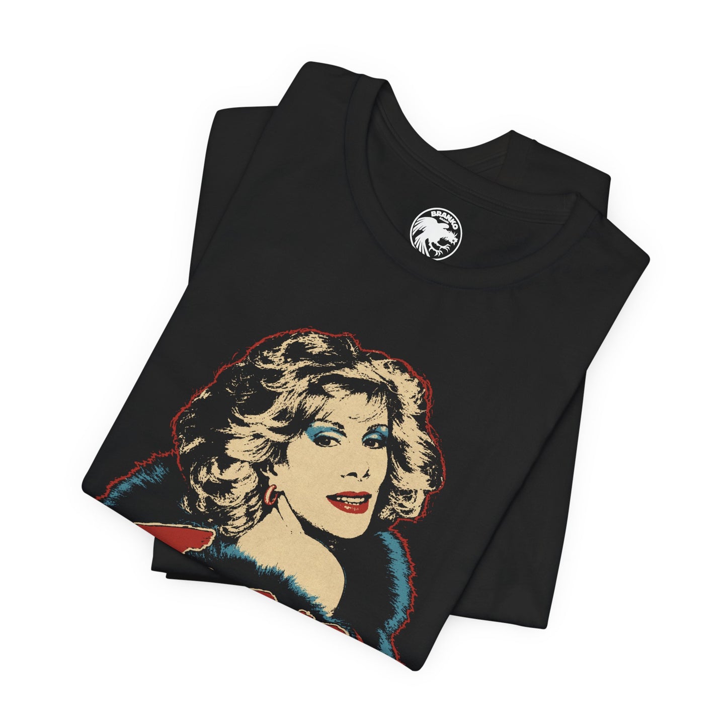 Joan Rivers (80's Rock Tee Style Graphic)