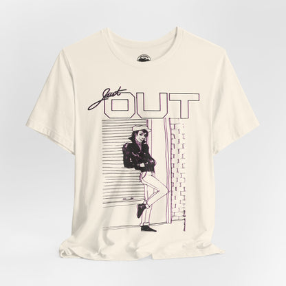 Just Out (Portland Gay and Lesbian Newspaper/1983-2013/Replica mid-80's Promo Shirt)