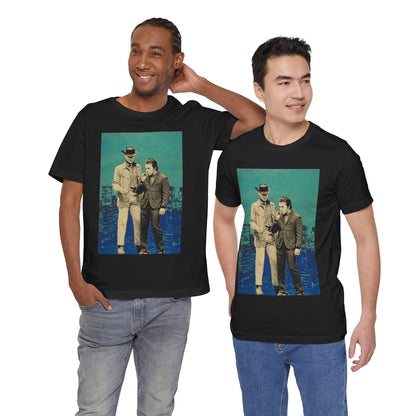 Midnight Cowboy (Graphic with Vintage Print Effect/Joe Buck and Ratso Rizzo/Midnight Cowboy Shirt)