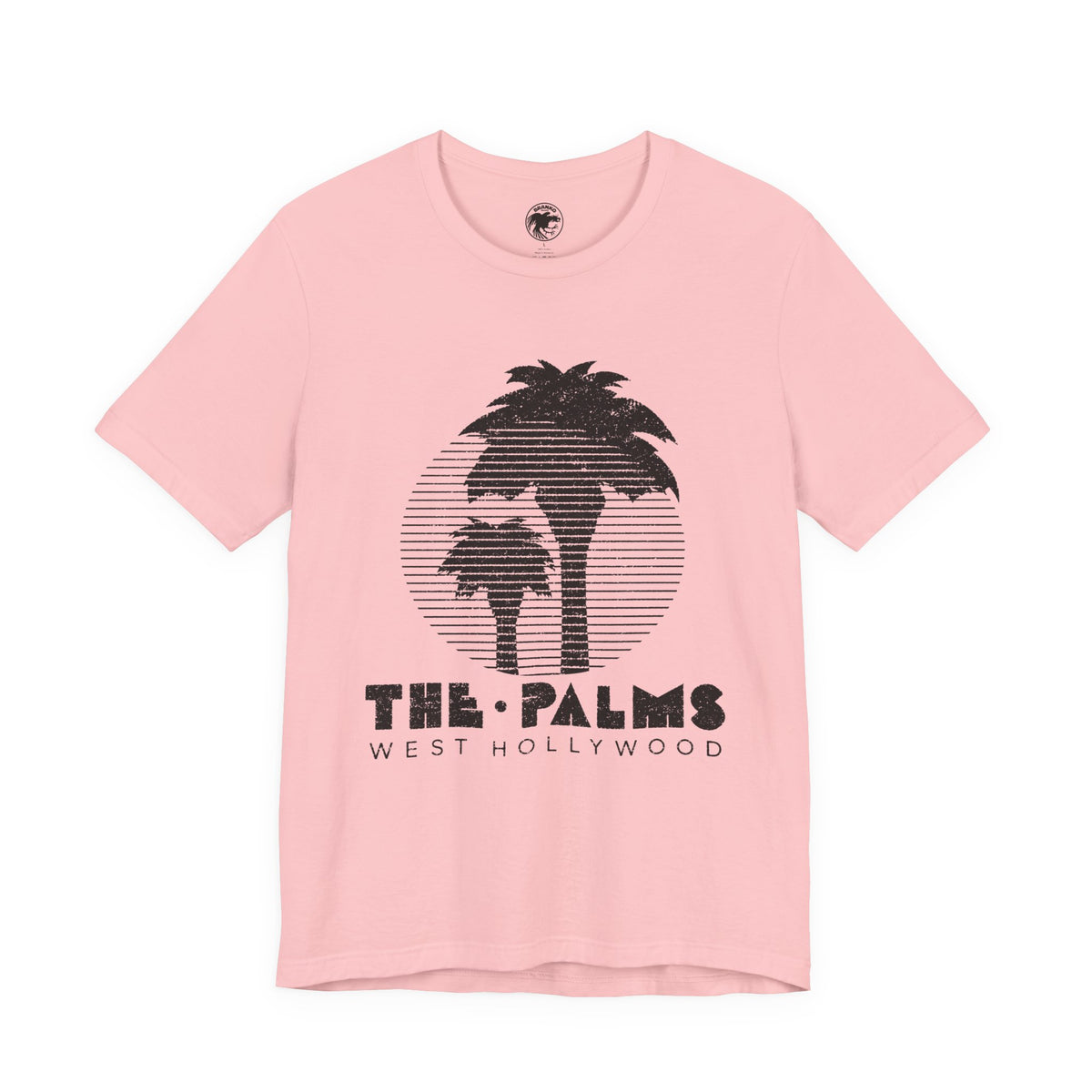 The Palms (West Hollywood Lesbian Bar/1967-2013/Graphic with Vintage Print Effect)
