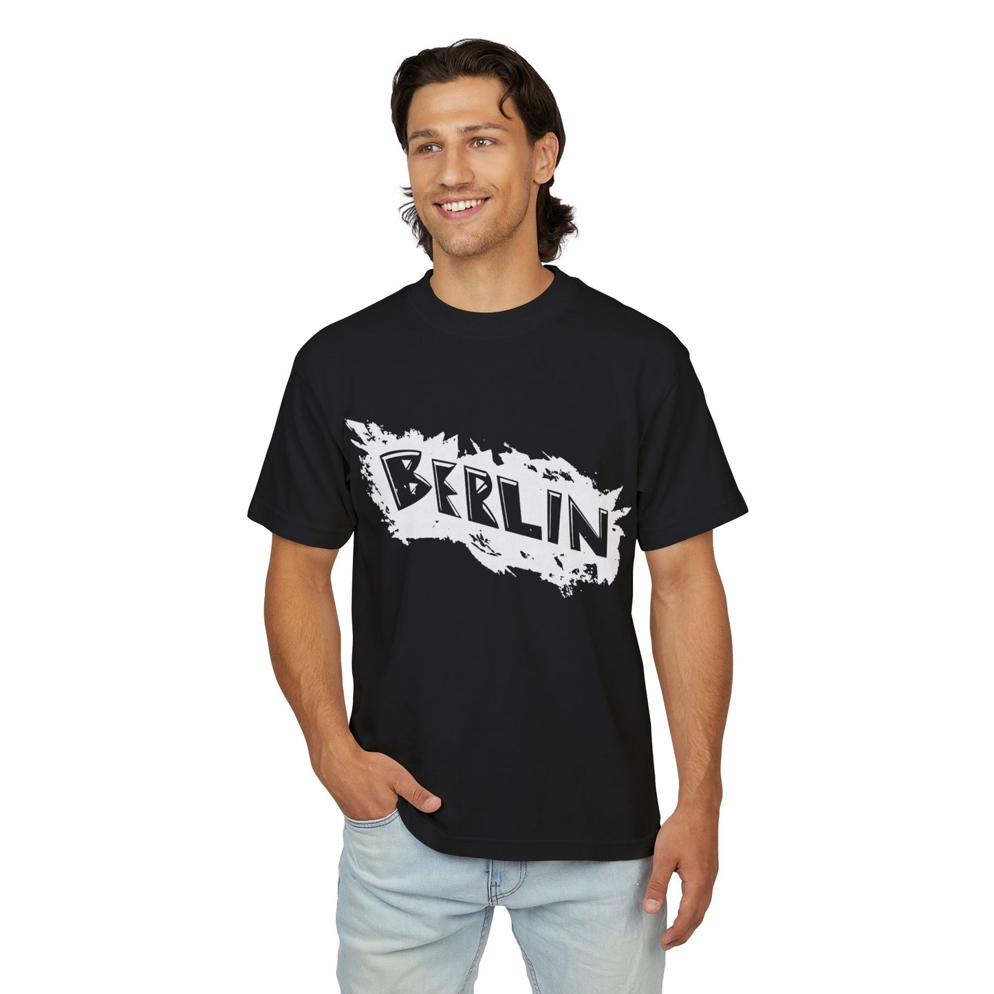 Berlin Chicago (Special Edition Boxy Heavy Tee/260 GSM/100% Combed Cotton)