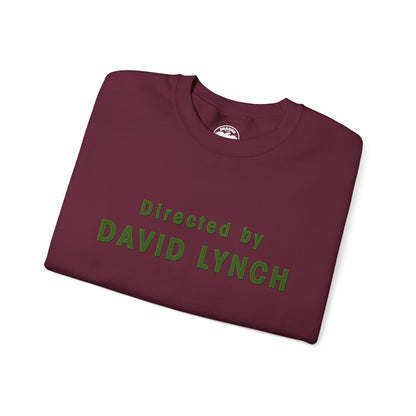 Directed by David Lynch Sweatshirt (Twin Peaks Font/David Lynch Shirt)