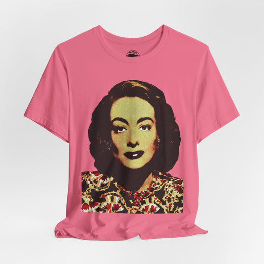 Joan Crawford (Portrait with Vintage Silkscreen Effect)