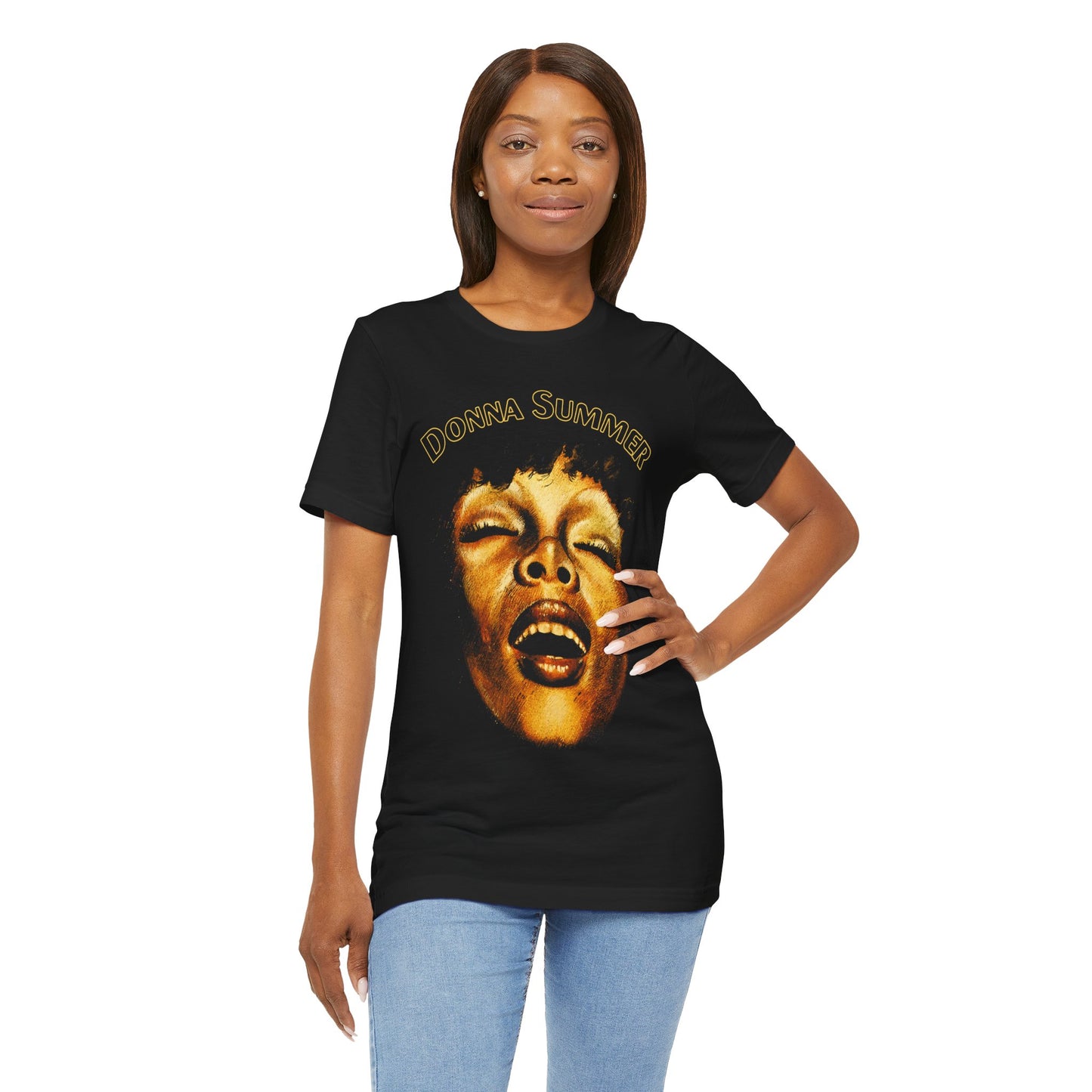Donna Summer (Oversized Graphic with Vintage Print Effect/Donna Summer Shirt)