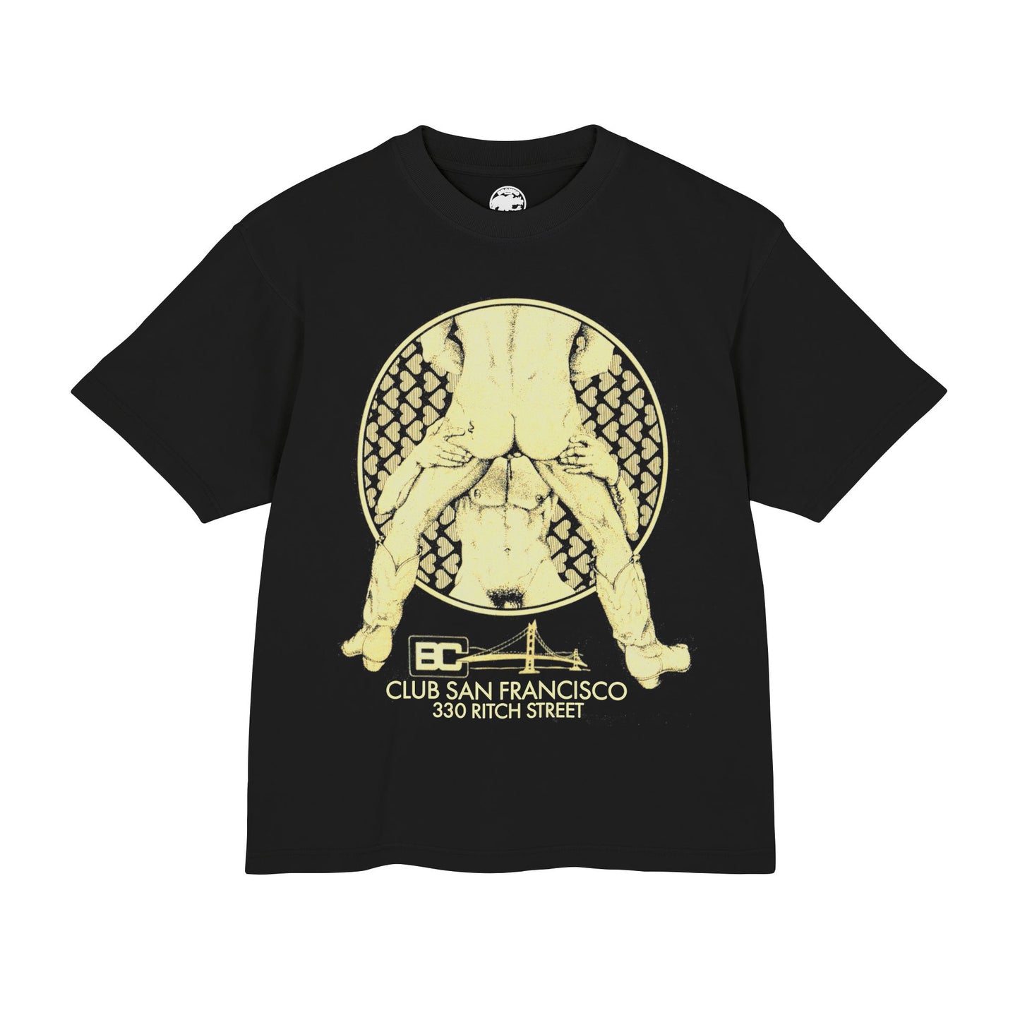 Club San Francisco (Special Edition Boxy Heavy Tee/260 GSM/100% Combed Cotton)