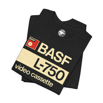 BASF Video Cassette (Beta Logo T-Shirt/80's Throwback Tee)