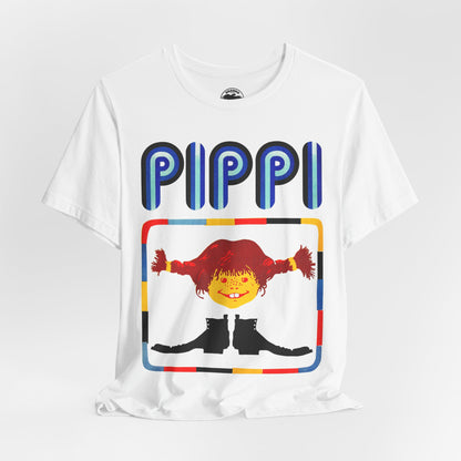 Pippi Longstocking (Graphic with Vintage Print Effect)