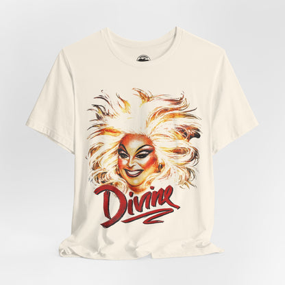 Divine (Replica 80's Tee with Vintage Print Effect)