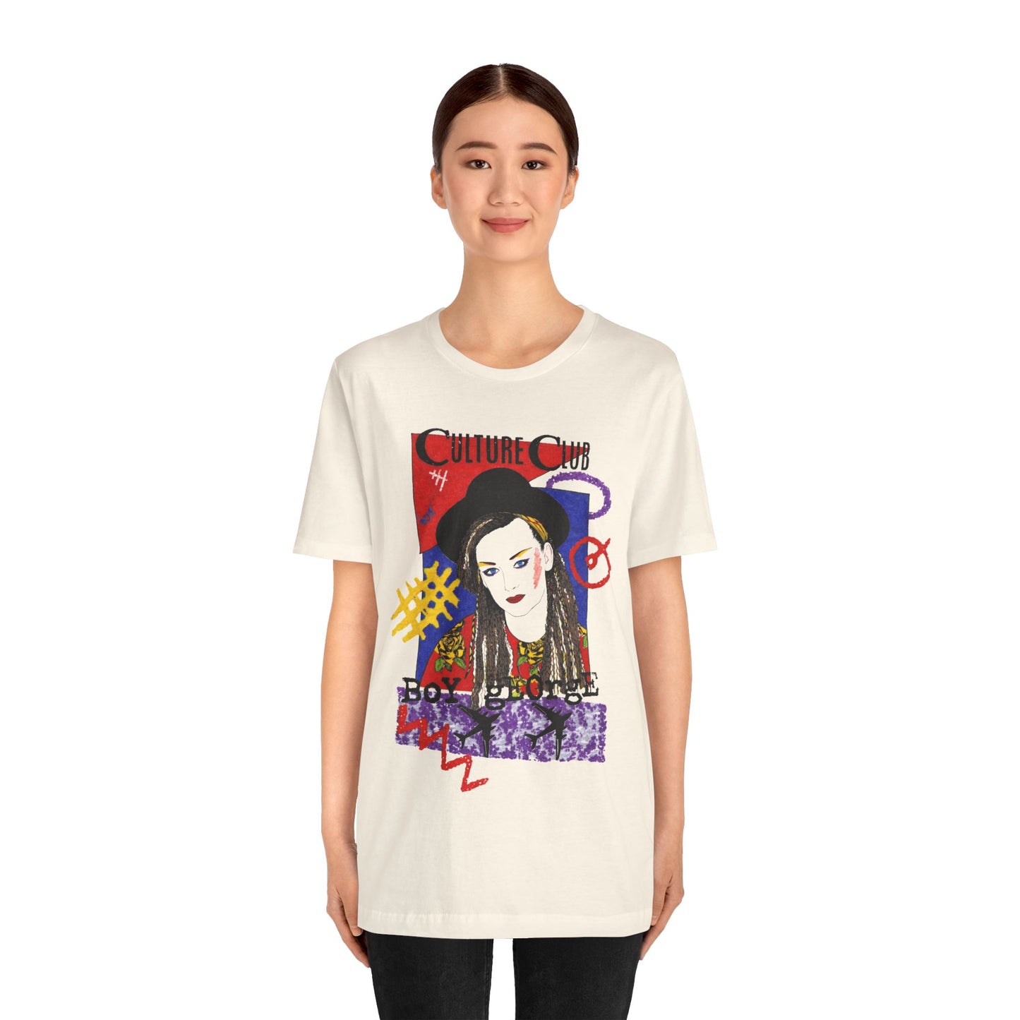 Culture Club (Replica Early 80's Promo Shirt/Boy George Shirt)