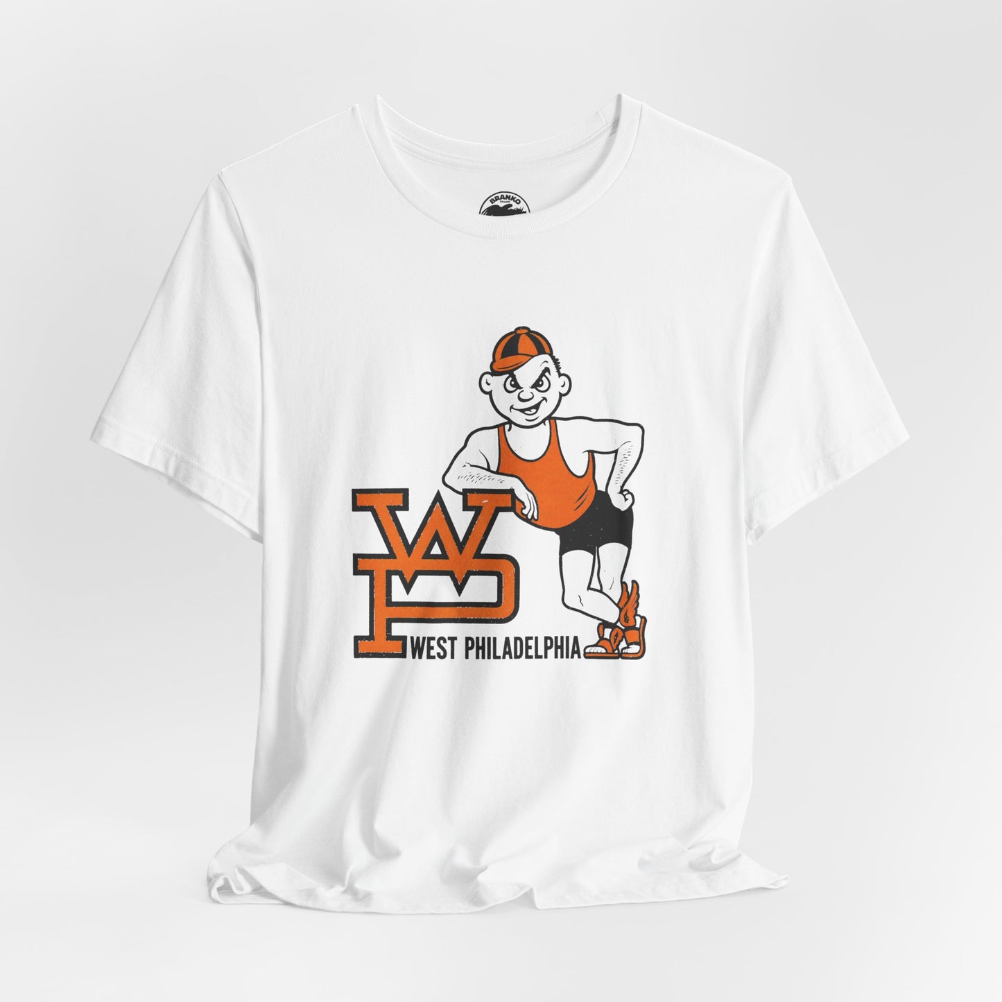 West Philadelphia High School Speedboy (Vintage 50's Mascot/Vintage Philadelphia)