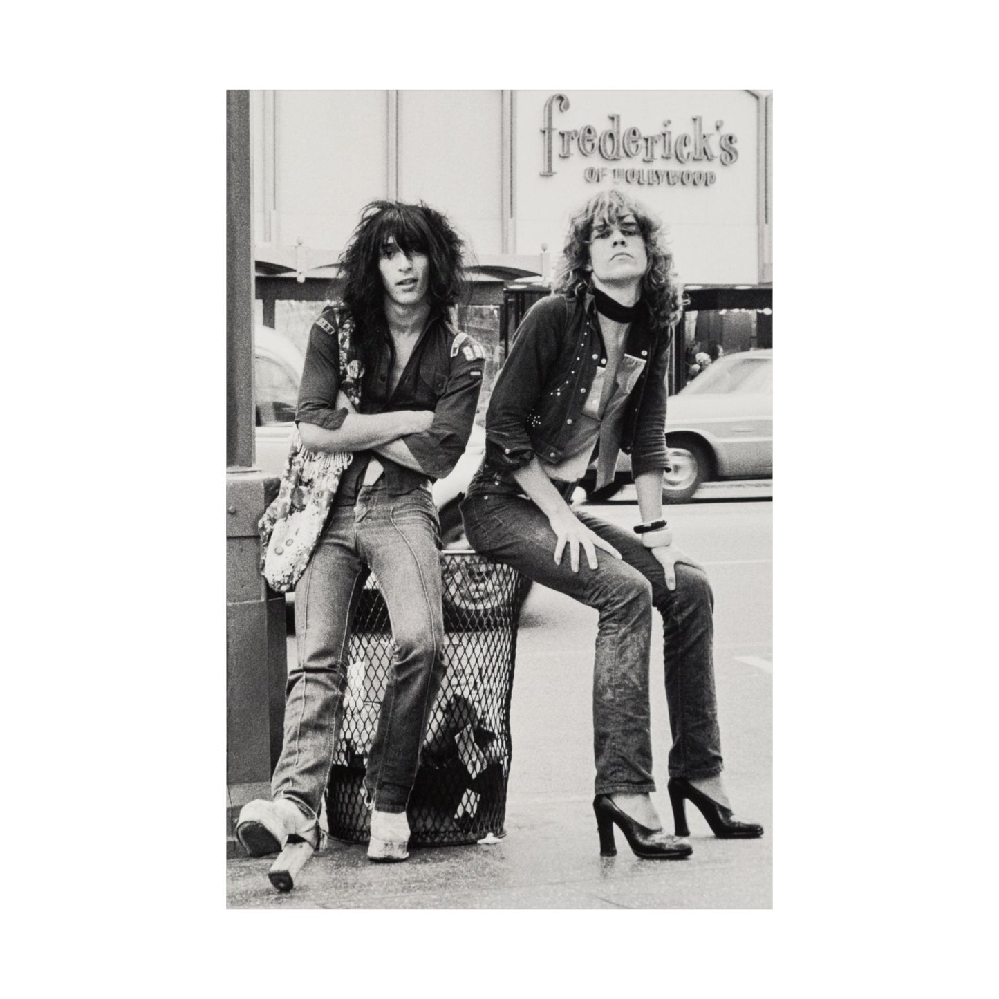 Johnny Thunders and David Johansen (New York Dolls Poster)