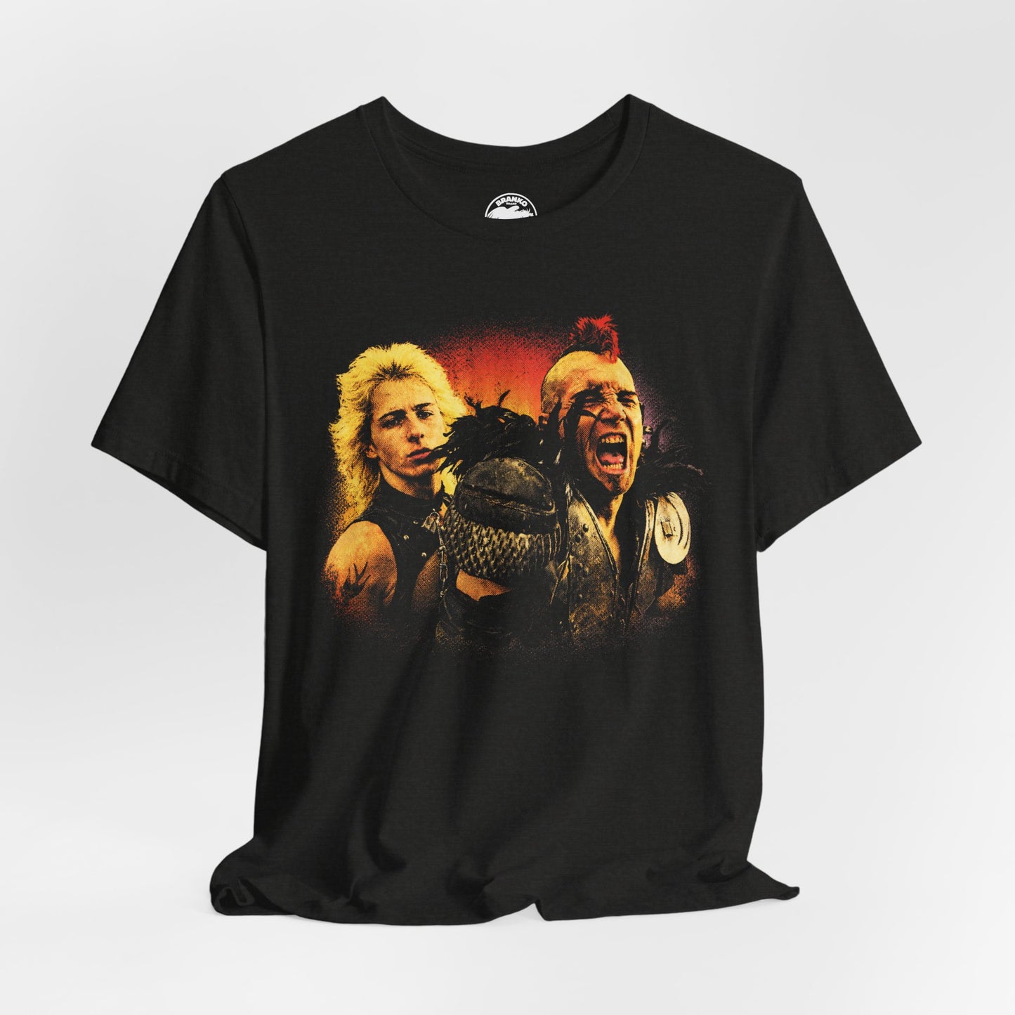 Wez & the Golden Youth (Graphic with Vintage Print Effect/Road Warrior/Mad Max 2)