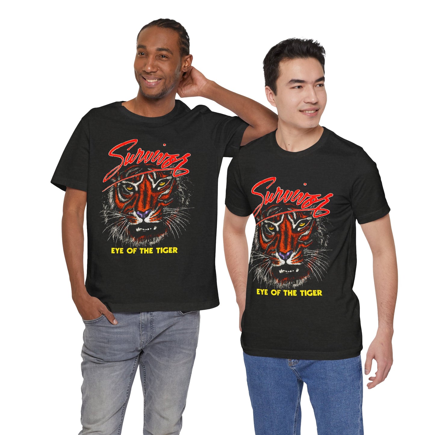 Survivor (Replica Eye of the Tiger Promo Tee/1982/Rocky III Shirt)