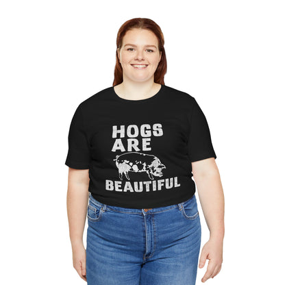 Hogs are Beautiful (Replica 70's Harley Davidson Rider Novelty Shirt)