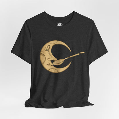 The Moon and the Spoon (Studio 54 Artwork/Graphic with Vintage Print Effect)