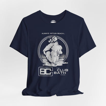 Club Bath Chain (Replica 70's Promo Shirt/Gay Bathhouse Chain)