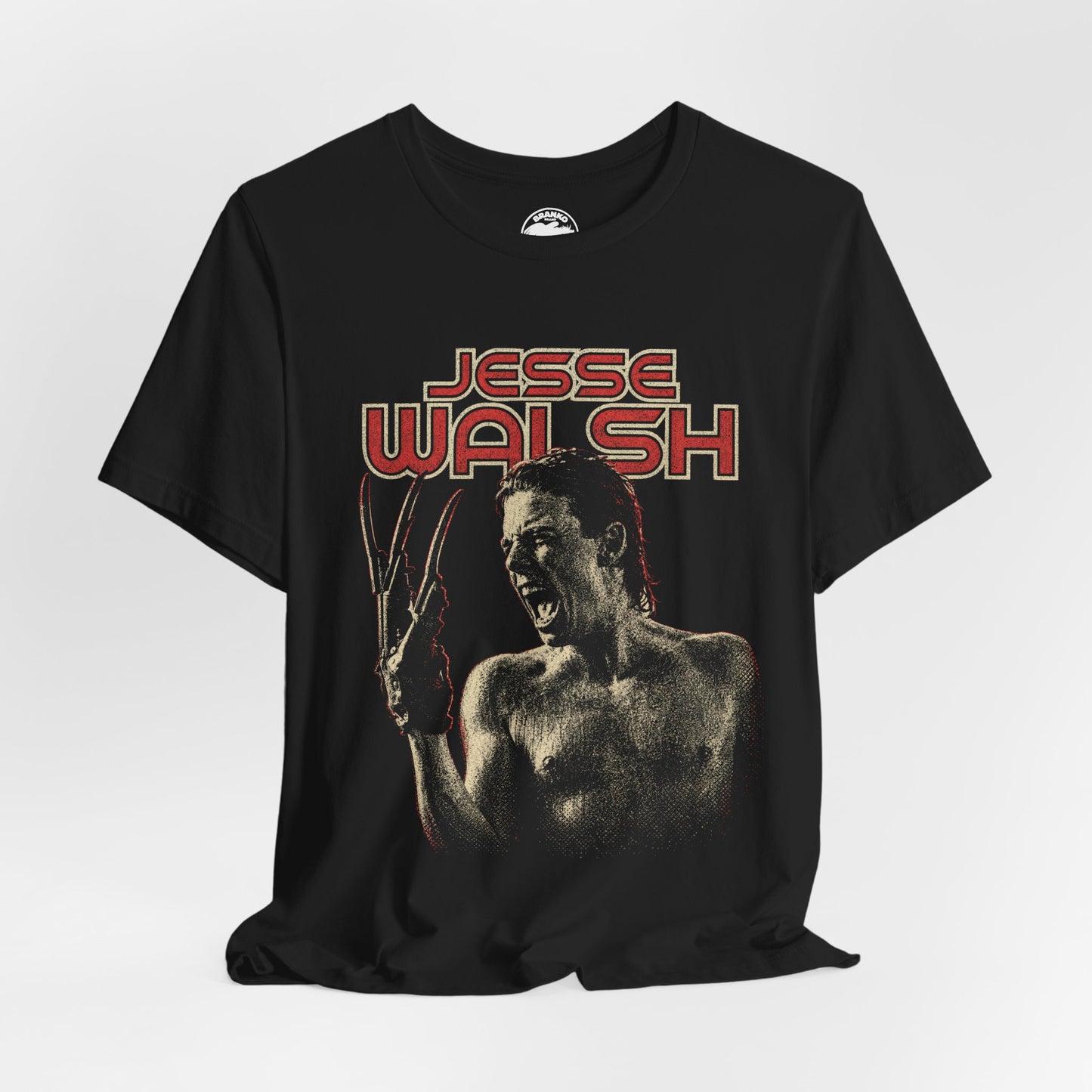 Jesse Walsh Tribute Tee (A Nightmare on Elm Street 2 Graphic with Vintage Print Effect/Mark Patton)