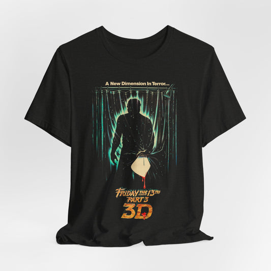Friday the 13th Part 3 (1982/Oversized Promo Image with Vintage Print Effect)