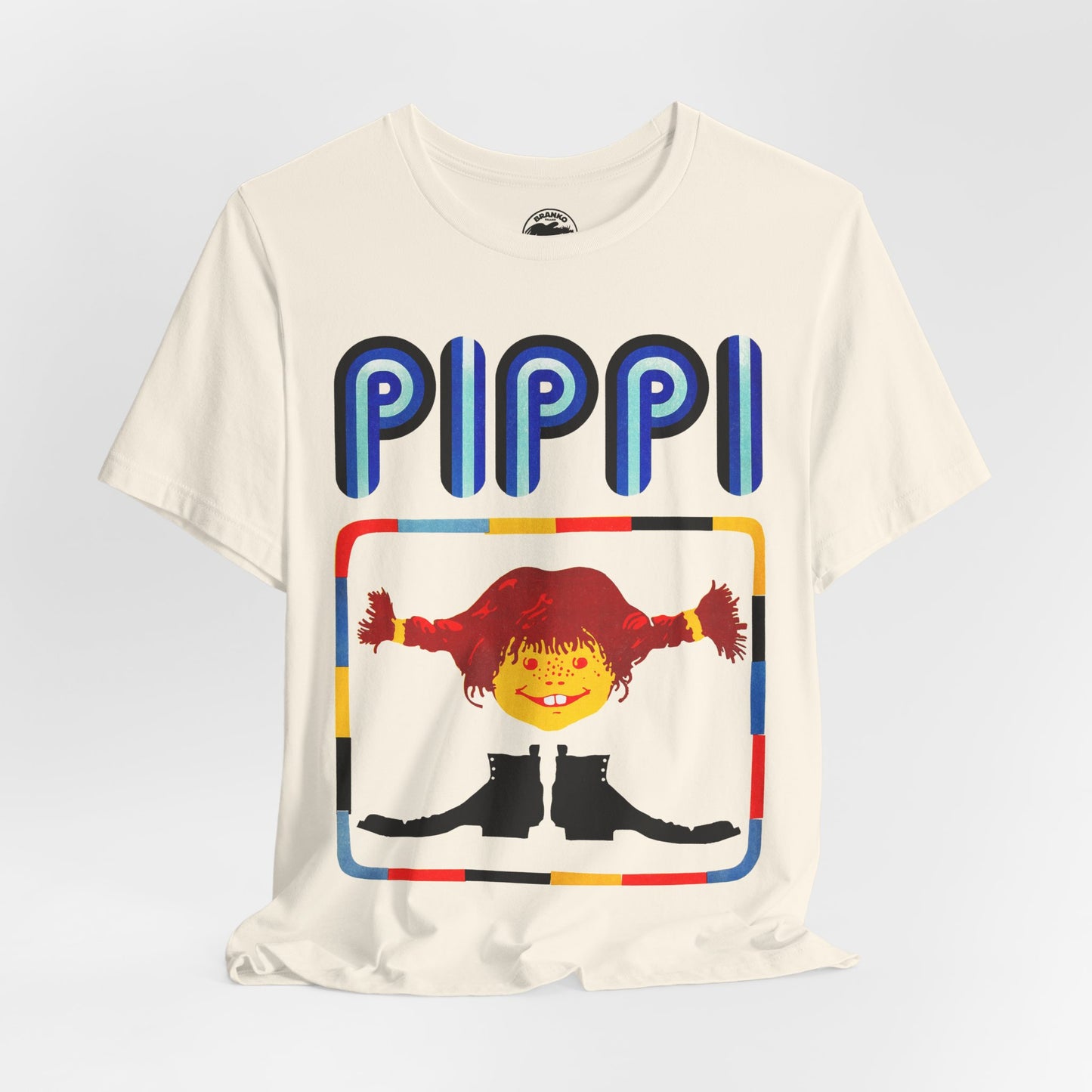 Pippi Longstocking (Graphic with Vintage Print Effect)