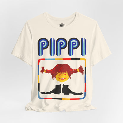 Pippi Longstocking (Graphic with Vintage Print Effect)