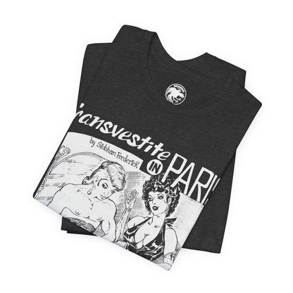 Transvestite in Paris (60's Gay Pulp Cover Artwork by Gene Bilbrew)