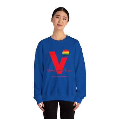 Venture Inn Sweatshirt (Philadelphia Gay Bar/1973-2016/90's Logo with Vintage Print Effect)