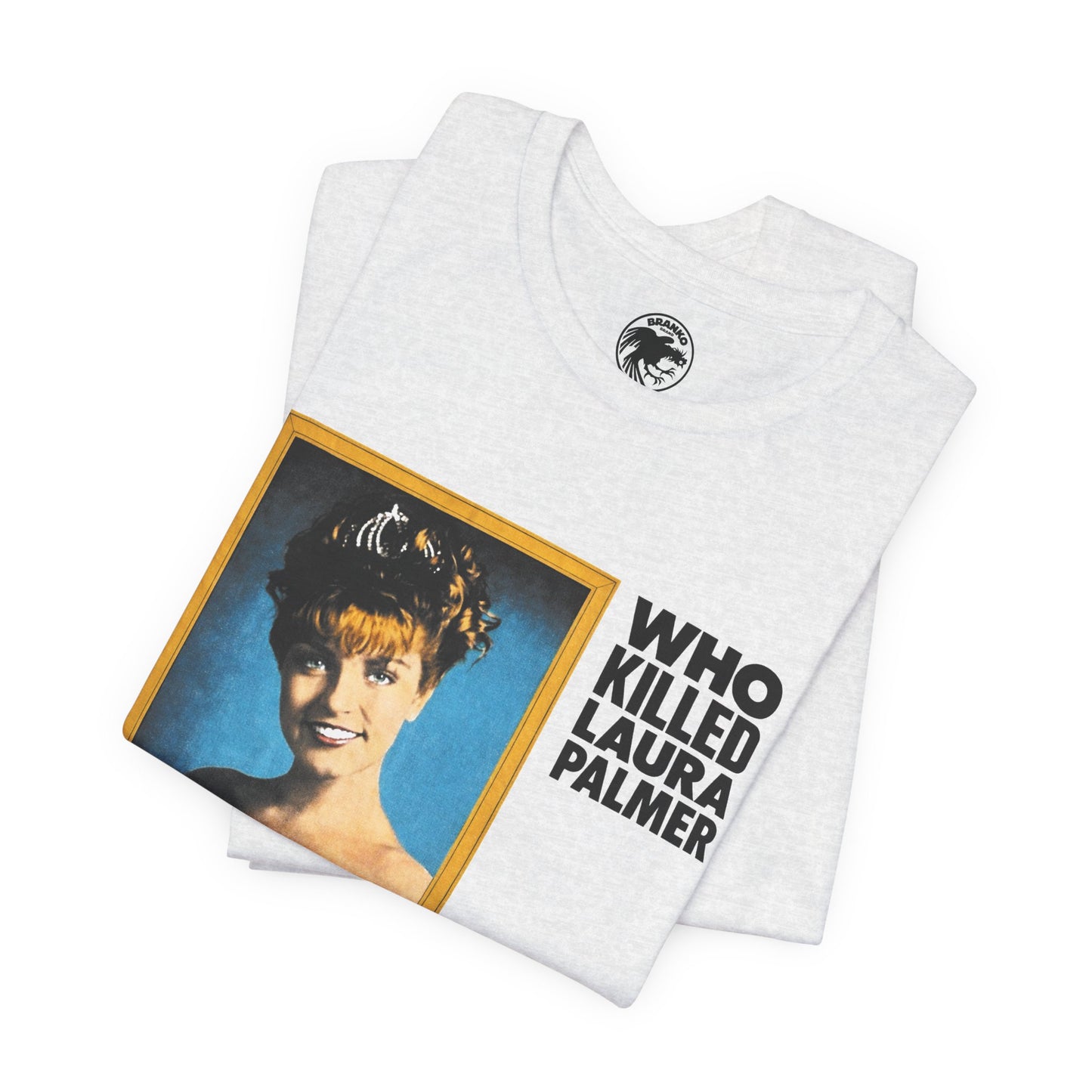 Who Killed Laura Palmer? (Twin Peaks Replica Promo T-Shirt/1990/David Lynch)