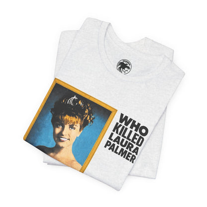 Who Killed Laura Palmer? (Twin Peaks Replica Promo T-Shirt/1990/David Lynch)
