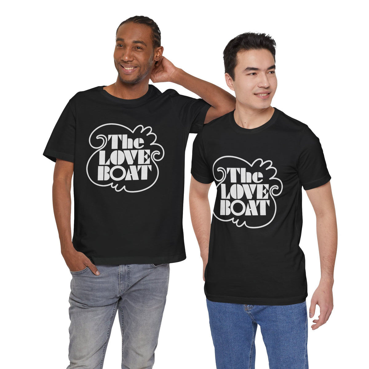 The Love Boat (Graphic Logo with Vintage Print Effect)
