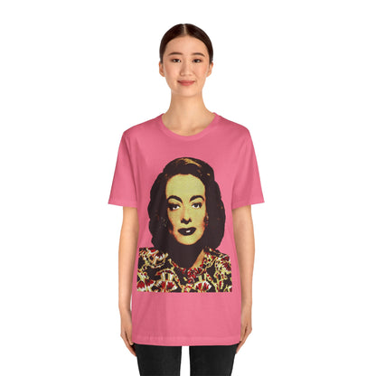 Joan Crawford (Portrait with Vintage Silkscreen Effect)